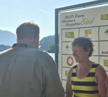 Yvonne na haar winst