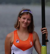 Liesbeth staat er klaar voor
