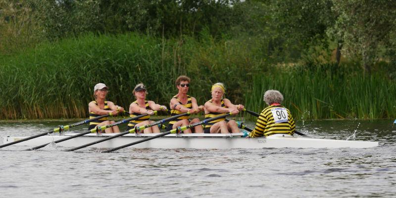 Foto van de Swedera van Runen tijdens de Zwolsche Vechtregatta