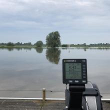 Ergometeren bij hoogwater
