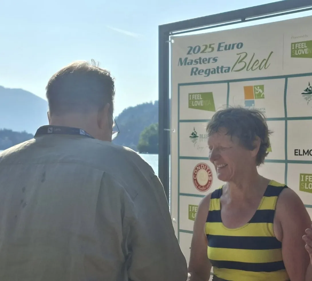 Yvonne na haar winst